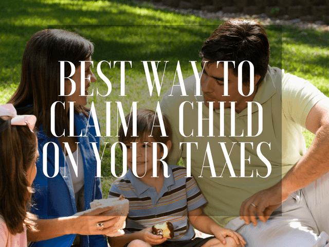 How to claim a child as a dependent on taxes.