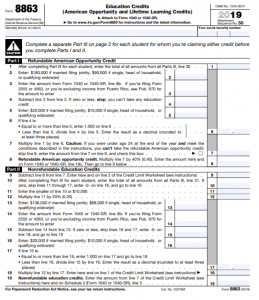 Understanding IRS Form 8863: Do I Qualify for American Opportunity ...