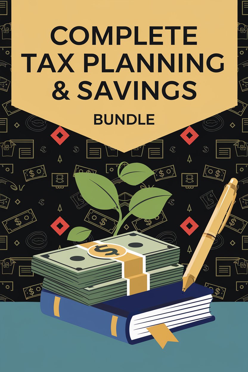 complete tax planning saving bundle digital book cover