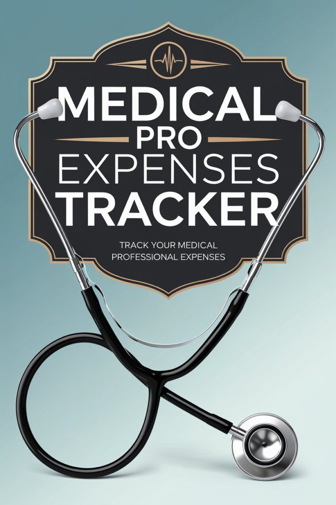 Medical Professional and Nurses Tax Deduction Checklist Book.