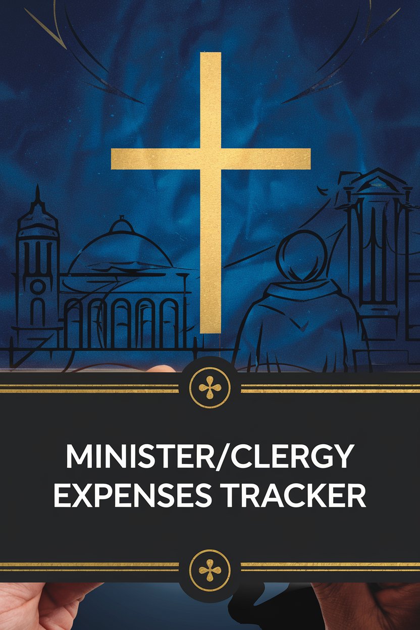 minister clergy expenses tracker digital book cover