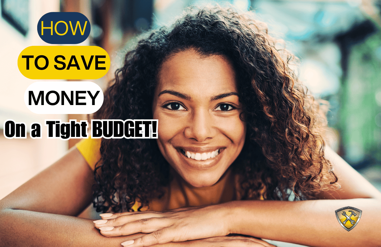 How to Save Money on a Tight Budget with Black Lady Smiling